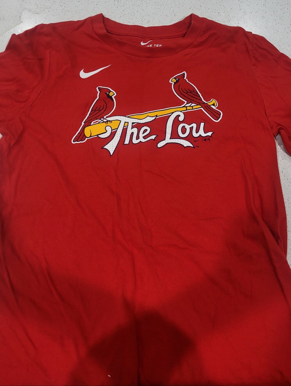 Nike Red Kids' Cardinals 'The Lou' Graphic Tee